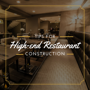 Tips For A Successful High-End Restaurant Construction Project